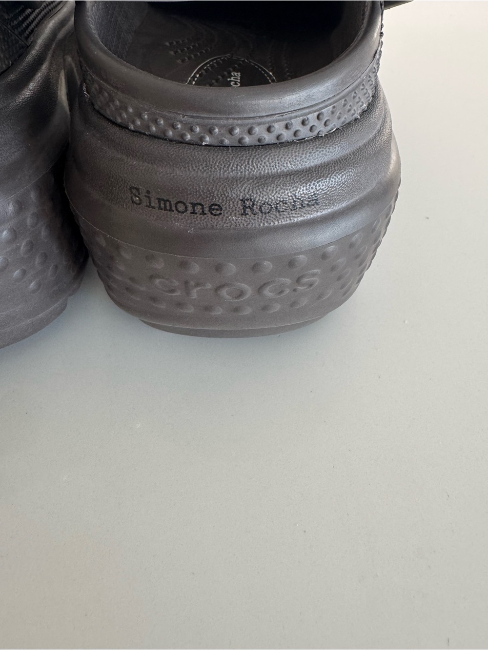 New Simone Rocha x crocs stomp platform sz 7 - Picture 10 of 11